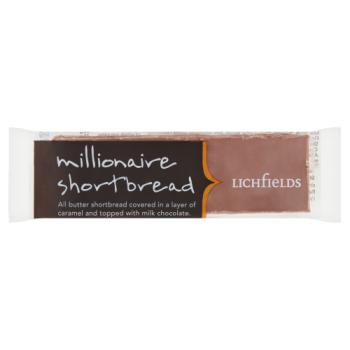 Lichfields Millionaire Shortbread 65g