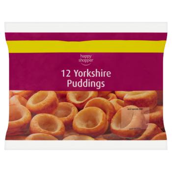 Happy Shopper 12 Yorkshire Puddings 185g