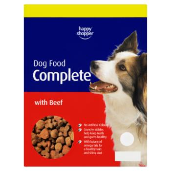 Happy Shopper Complete Dog Food with Beef 950g