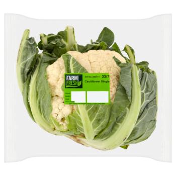 Farm Fresh Cauliflower Single