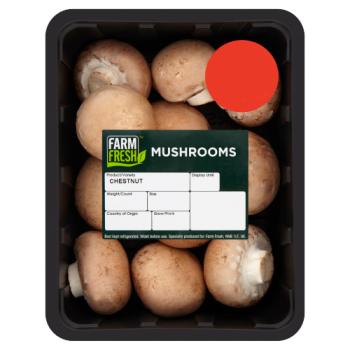 Farm Fresh Chestnut Mushrooms 230g