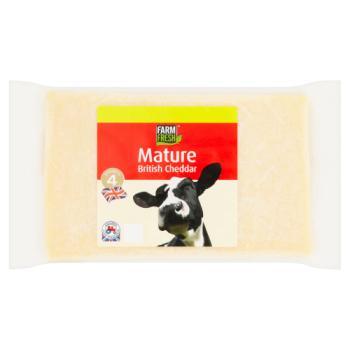 Farm Fresh Mature British Cheddar 350g