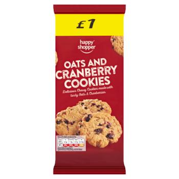 Happy Shopper Oats and Cranberry Cookies 200g