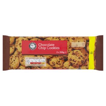 Euro Shopper Chocolate Chip Cookies 2 x 200g