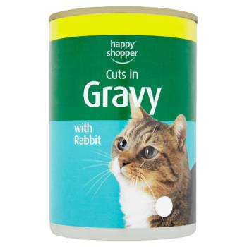 Happy Shopper Cuts in Gravy with Rabbit 415g