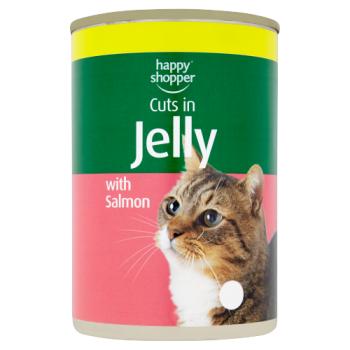 Happy Shopper Cuts in Jelly with Salmon 415g