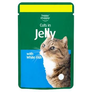 Happy Shopper Cuts in Jelly with White Fish 100g