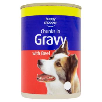 Happy Shopper Chunks in Gravy with Beef 415g