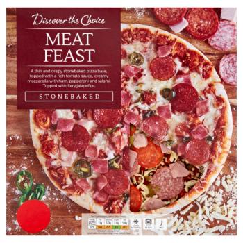 Discover the Choice Meat Feast Pizza 350g