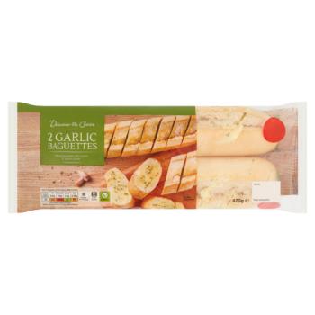 Discover the Choice 2 Garlic Baguettes 420g