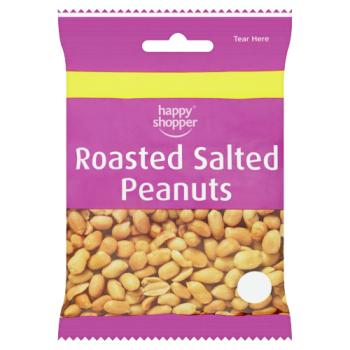 Happy Shopper Roasted Salted Peanuts 80g