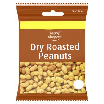 Happy Shopper Dry Roasted Peanuts 60g