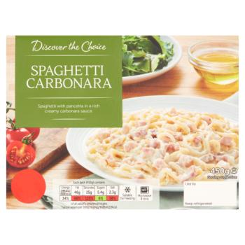Discover the Choice Spaghetti Carbonara 450g