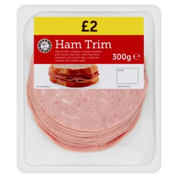 Euro Shopper Ham Trim 300g