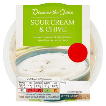 Discover the Choice Sour Cream & Chive 170g