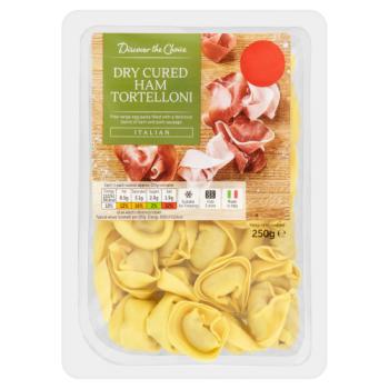 Discover The Choice Dry Cured Ham Tortelloni 250g
