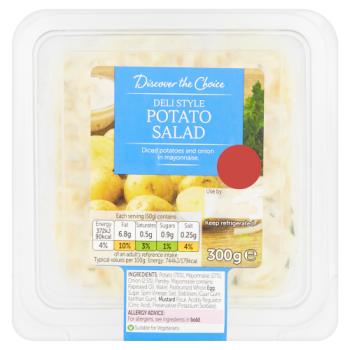 Discover the Choice Deli Style Potato Salad 300g