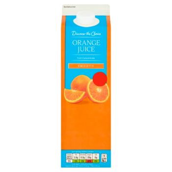Discover the Choice Smooth Orange Juice from Concentrate 1 Litre