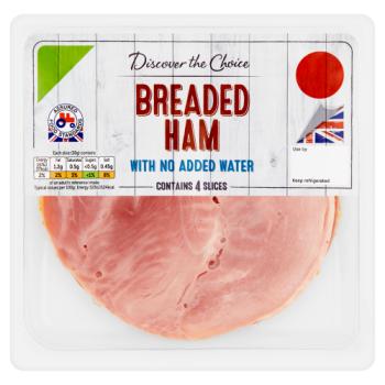 Discover the Choice Breaded Ham 120g