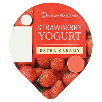 Discover the Choice Strawberry Yogurt Extra Creamy 150g