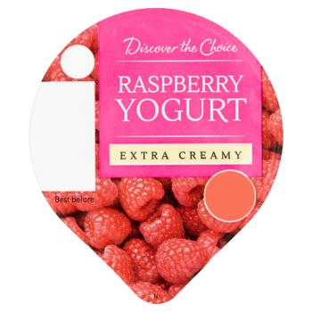 Discover the Choice Raspberry Yogurt Extra Creamy 150g