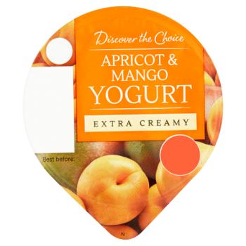 Discover the Choice Apricot & Mango Yogurt Extra Creamy 150g