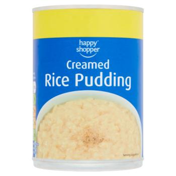 Happy Shopper Creamed Rice Pudding 400g