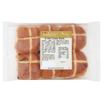 From the Bakery 6 Hot Cross Buns