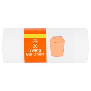 Happy Shopper 20 Swing Bin Liners