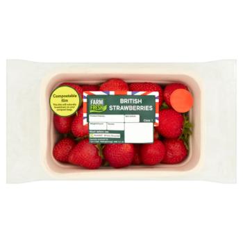 Farm Fresh British Strawberries 300g
