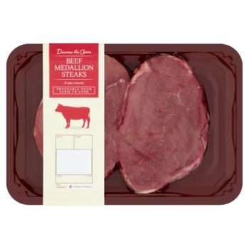 Discover the Choice Beef Medallion Steaks 340g