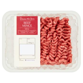 Discover the Choice Beef Mince 500g