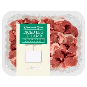 Discover the Choice Diced Leg of Lamb 300g