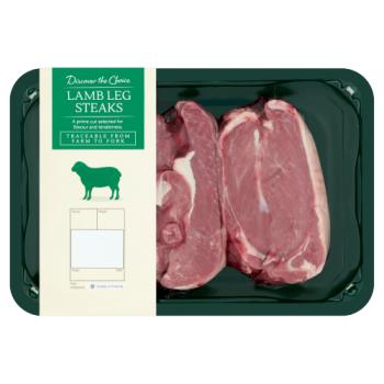Discover the Choice Lamb Leg Steaks 300g