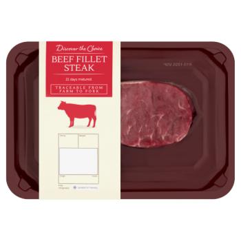 Discover the Choice Beef Fillet Steak 170g
