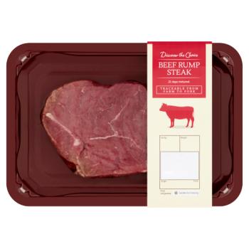 Discover the Choice Beef Rump Steak 227g