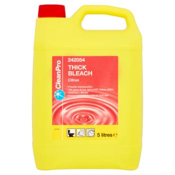 CleanPro Thick Bleach Citrus 5 Litres