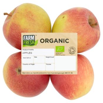 Farm Fresh 4 Organic Apples