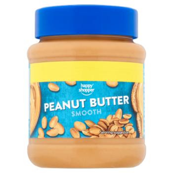 Happy Shopper Smooth Peanut Butter 340g