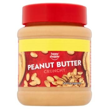 Happy Shopper Crunchy Peanut Butter 340g