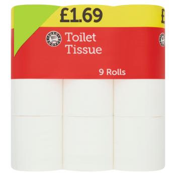 Es White Toilet Tissue Pm169