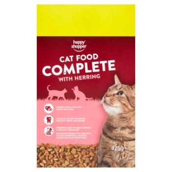 Happy Shopper Cat Food Complete with Herring 425g