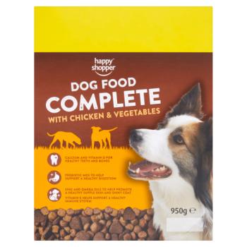 Happy Shopper Dog Food Complete with Chicken & Vegetables 950g