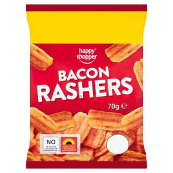 Happy Shopper Bacon Rashers 70g