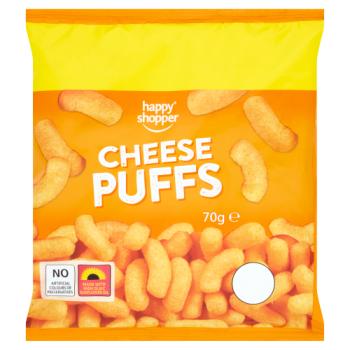 Happy Shopper Cheese Puffs 70g