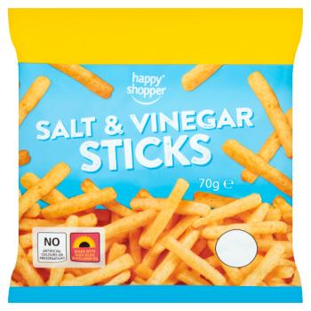 Happy Shopper Salt & Vinegar Sticks 70g
