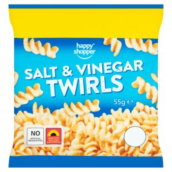 Happy Shopper Salt & Vinegar Twirls 55g