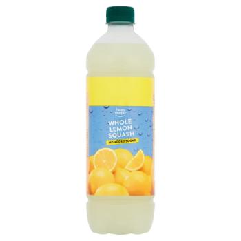 Happy Shopper Whole Lemon Squash 1 Litre