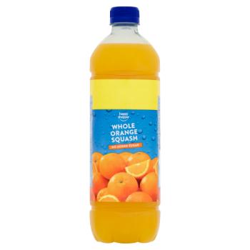 Happy Shopper Whole Orange Squash 1 Litre
