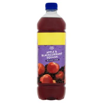 Happy Shopper Apple & Blackcurrant Squash 1 Litre